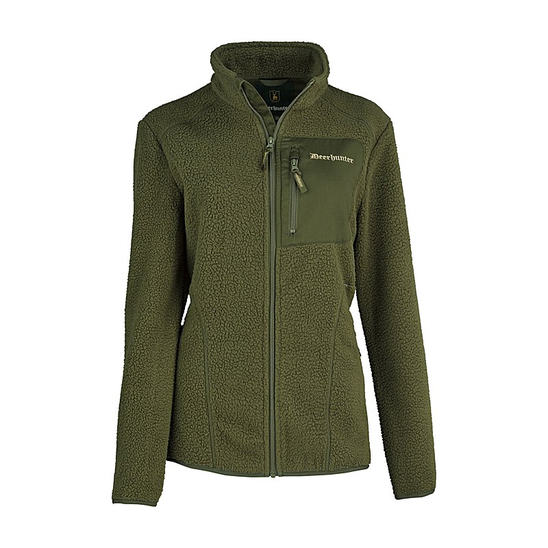Deerhunter Fleecejacke Lady Atlas, forest green, Größe 44