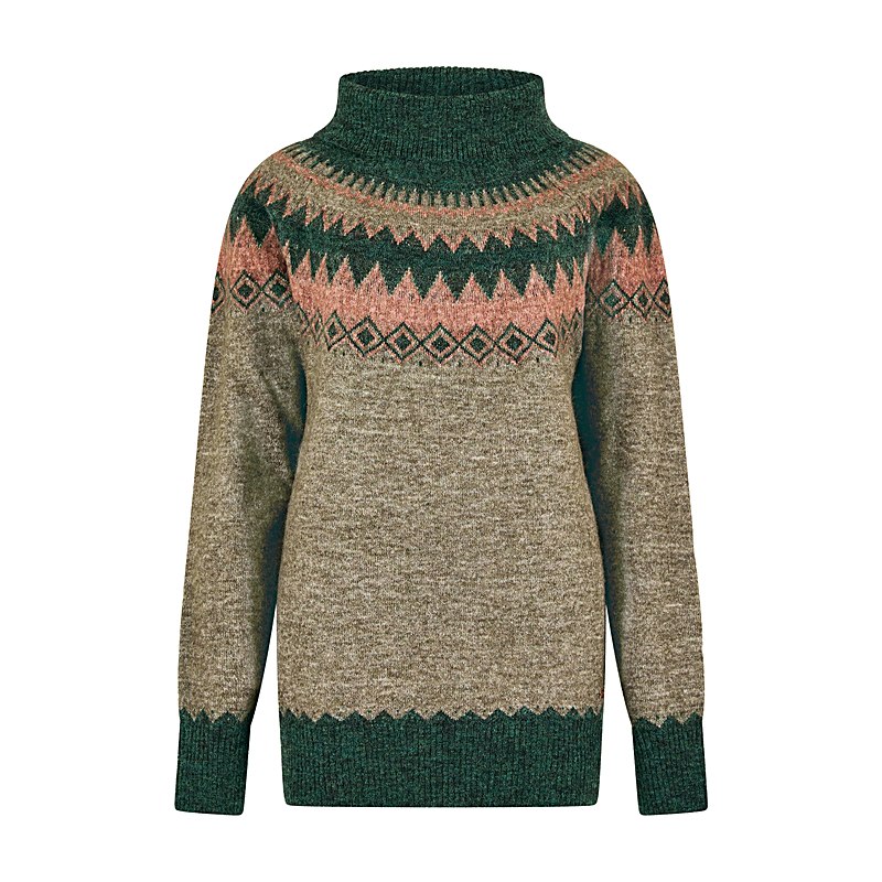 Dubarry Pullover Devlin, olive multi, Größe 40