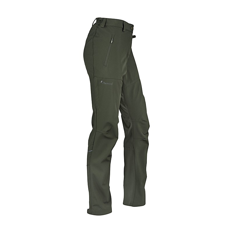 Pinewood Hose Wilda Stretch Shell, mossgreen, Größe 38