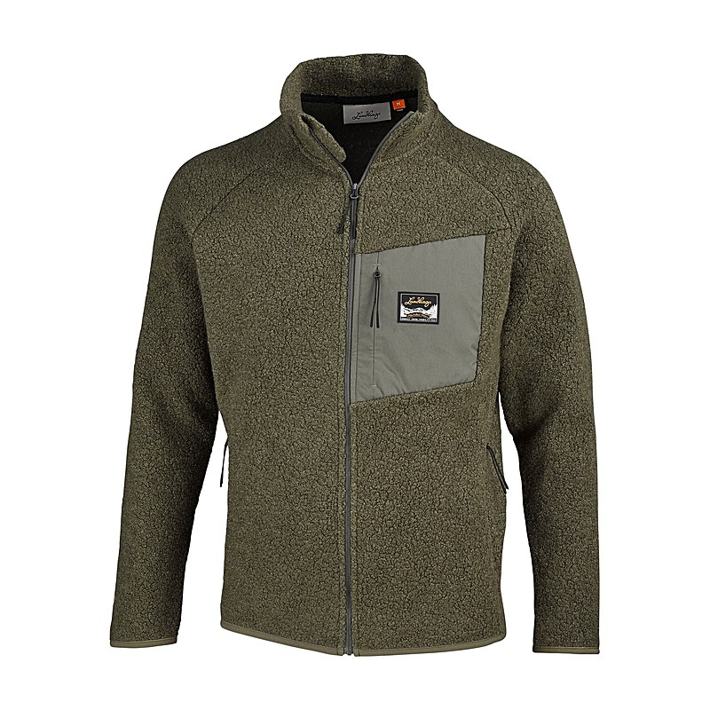 Lundhags Jacke Flok Wool MS Pile, forest green, Größe M