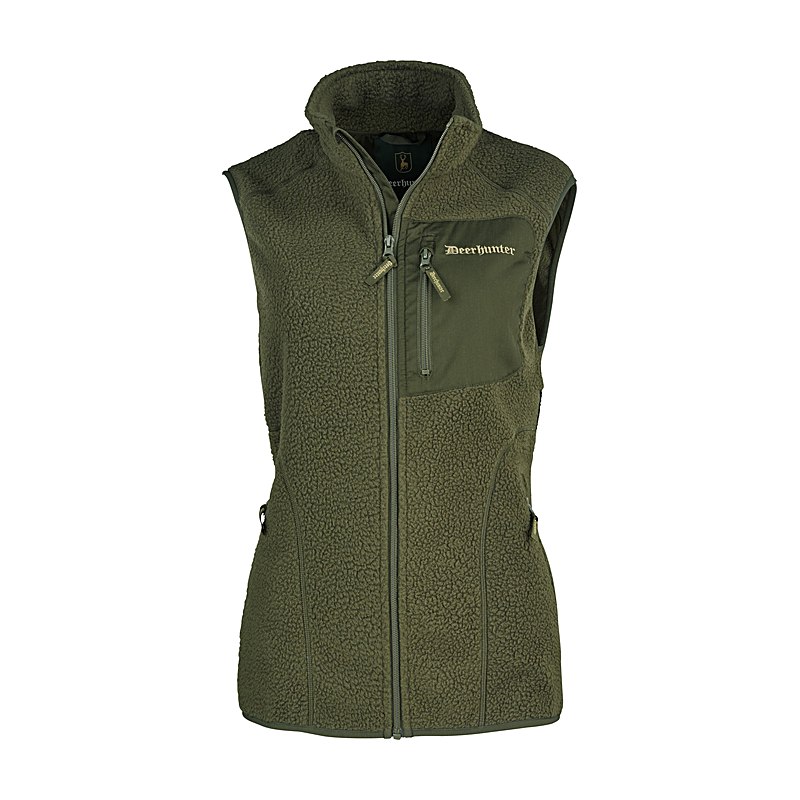 Deerhunter Fleeceweste Lady Atlas, forest green, Größe 44
