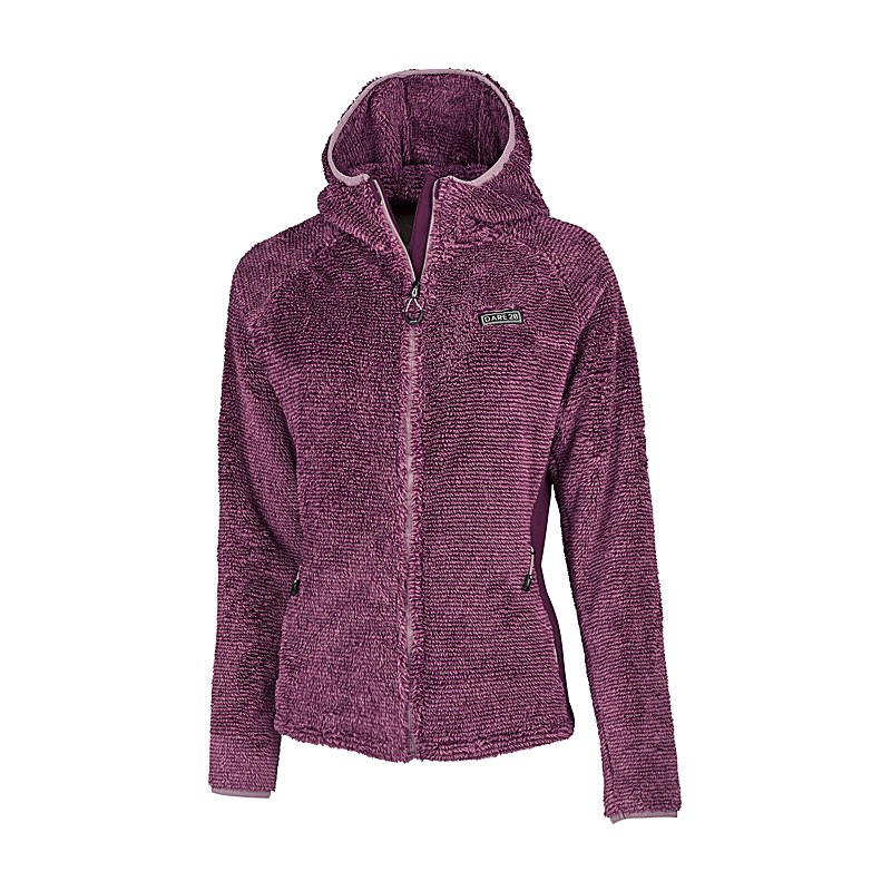 Dare2B Fleecejacke Torrek Pro, fig-lilas, Größe 36