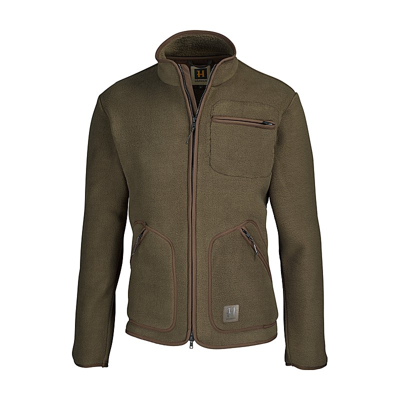 Härkila Fleecejacke Torsby, willow green, Größe XL