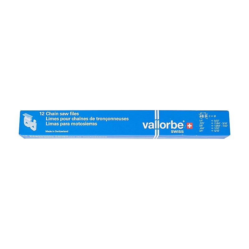 Vallorbe Kettensägefeile 12er-Pack, 4,5 mm