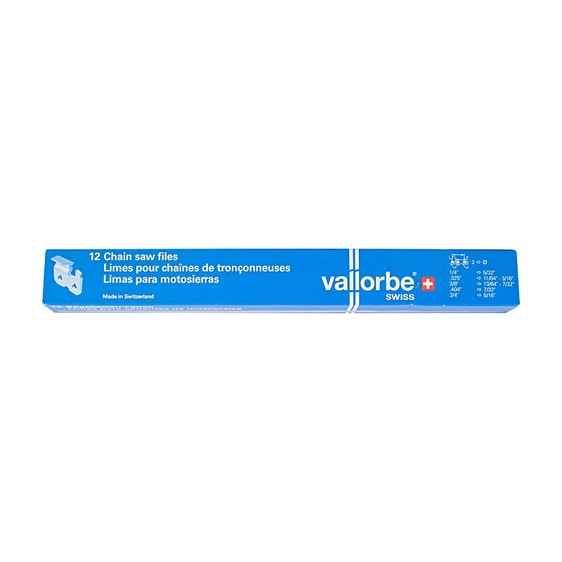 Vallorbe Kettensägefeile 12er-Pack, 5,2 mm