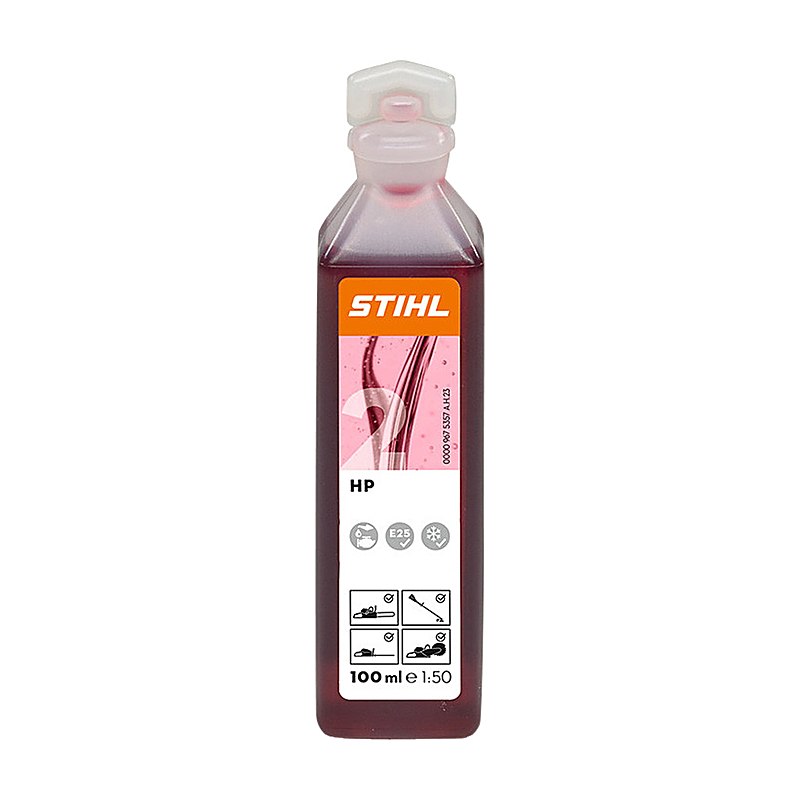 Stihl Zweitaktmotorenöl, 100-ml-Flasche für 5 l Benzin