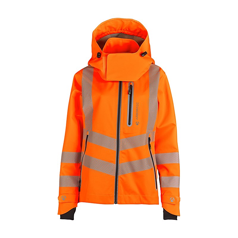 Arbortec Arbeitsjacke BreatheDry Female, high vis orange, Größe 38/40