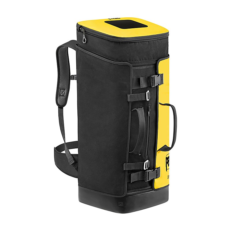 Petzl Materialtasche Expert 55 Liter, schwarz-gelb