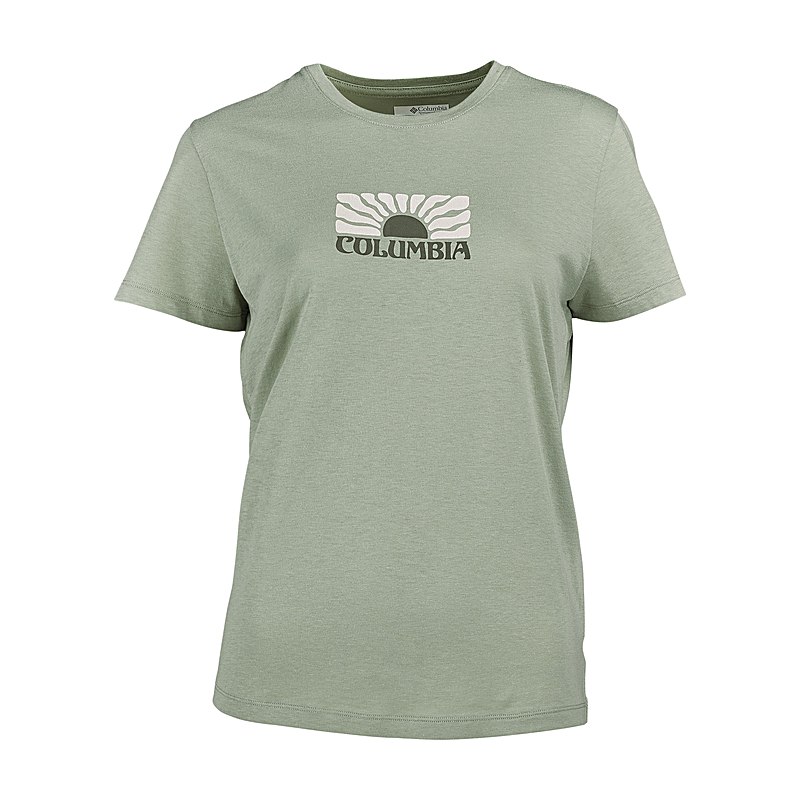 Columbia T-Shirt Ruby Springs Graphic Fitted, safari-brandrise, Größe S