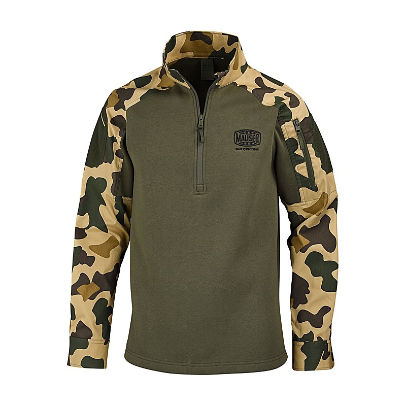 Mauser Pullover Range Sweater, dull olive, Größe M
