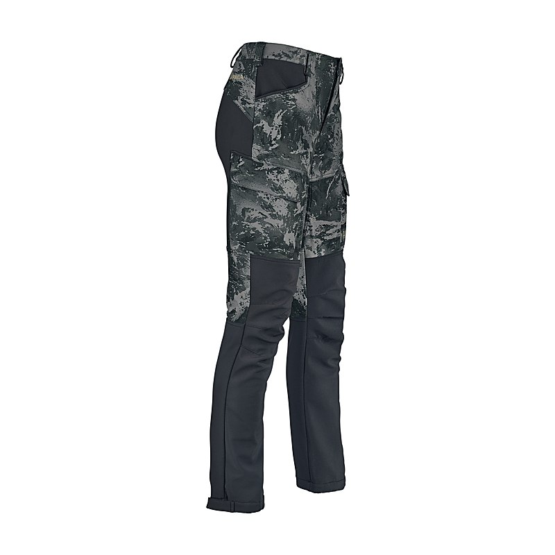Härkila Hose Noctyx Camo Silent, axis msp black-black, Größe 50
