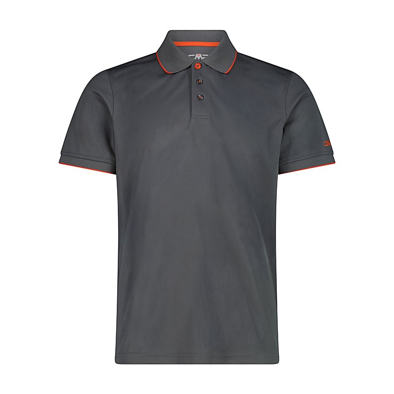 CMP Poloshirt, grey, Größe 58
