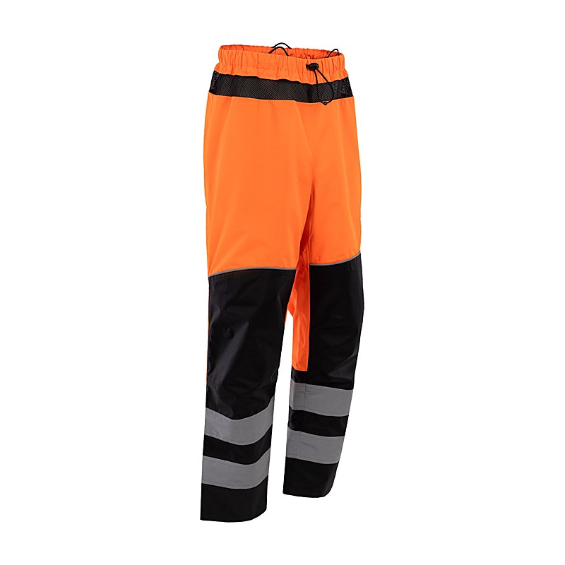 SIP Regenhose Keiutu Flash, leuchtorange-schwarz, Größe XL