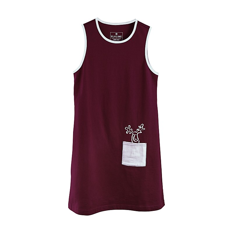 Elkline Kleid Bonnie und Kleid, darkred, Größe 104/110