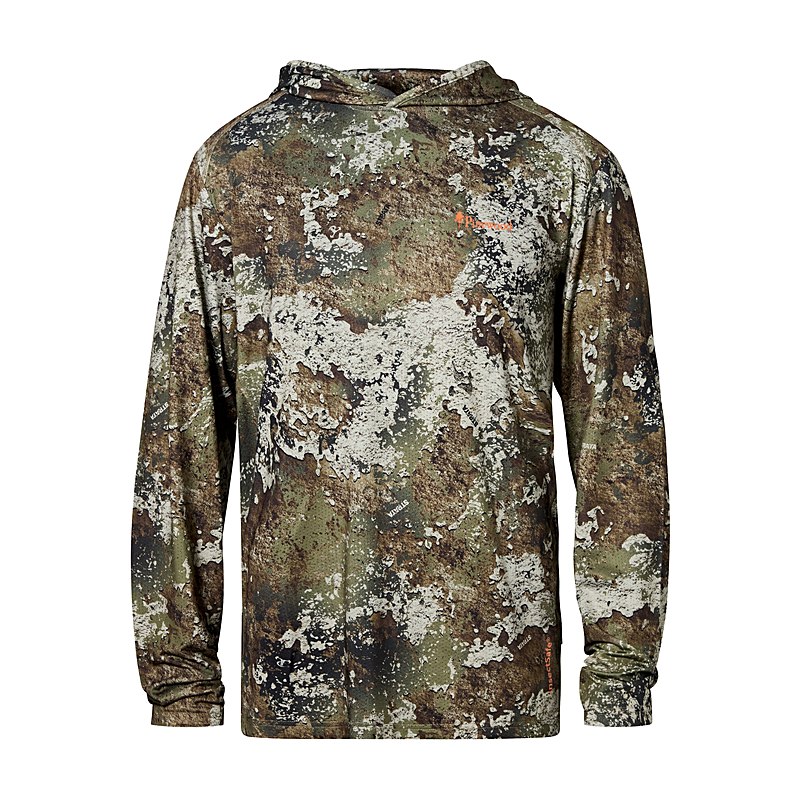 Pinewood Hoodie Furudal Camou InsectSafe, strata, Größe 3XL