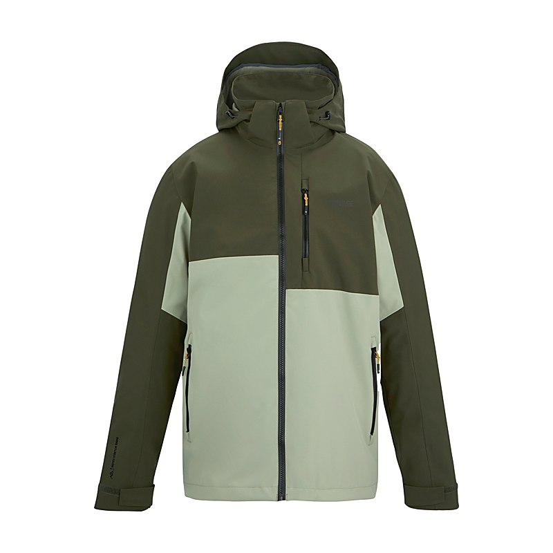 Regatta Funktionsjacke Bosfield, light sage-dark khaki, Größe M