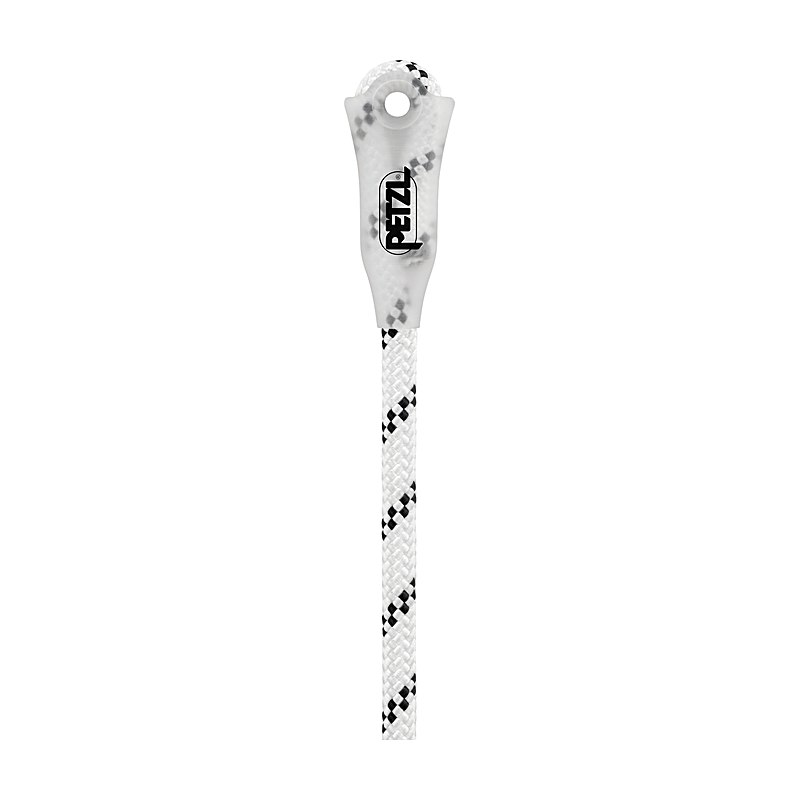 Petzl Statikseil Axis 11 mm, weiß-schwarz, 10 m