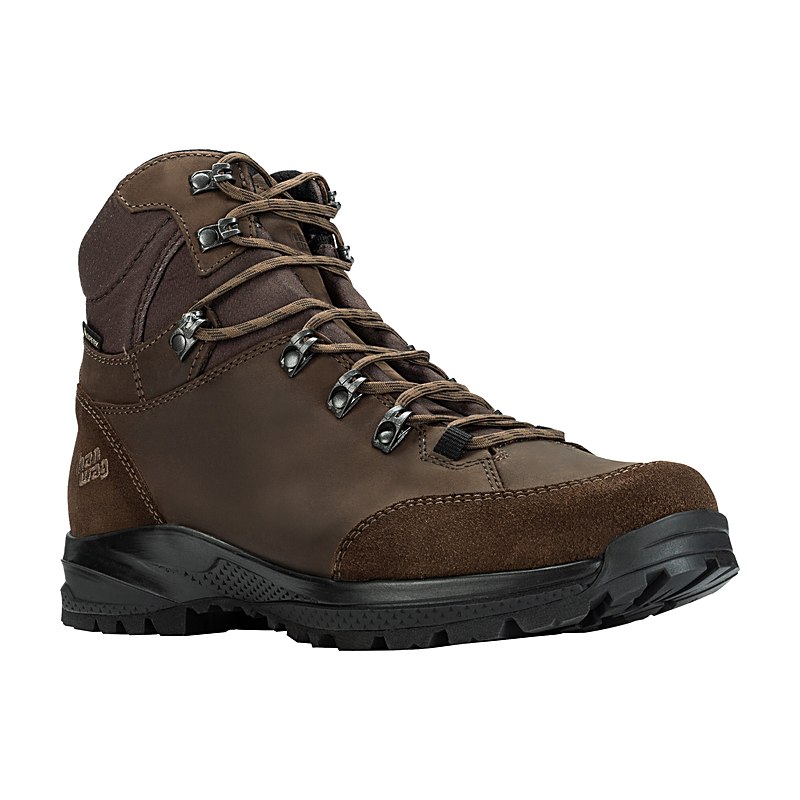 Hanwag Jagdschuhe Banks Hunt SF Extra GTX, brown-black, Größe 6,5