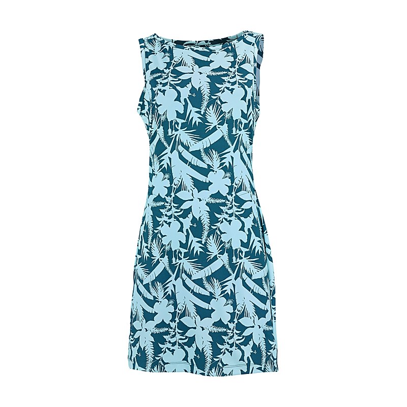 Columbia Kleid Chill River Printed, everblue-botaniflage tonal, Größe M
