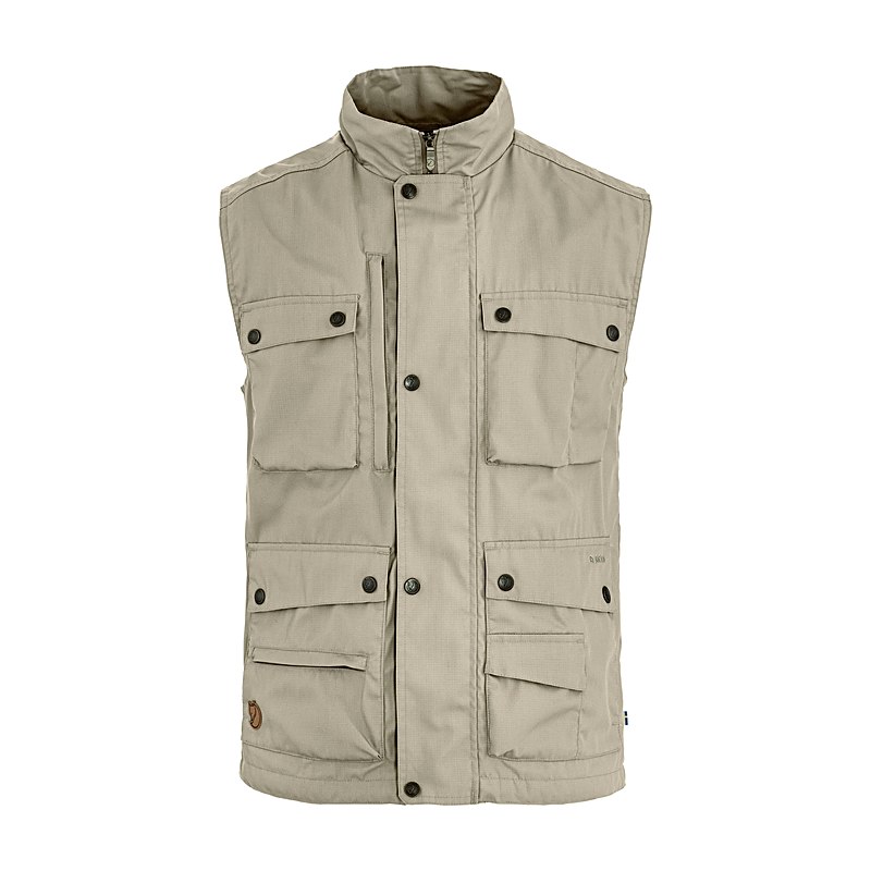 Fjällräven Weste Reporter Lite, fossil, Größe 3XL