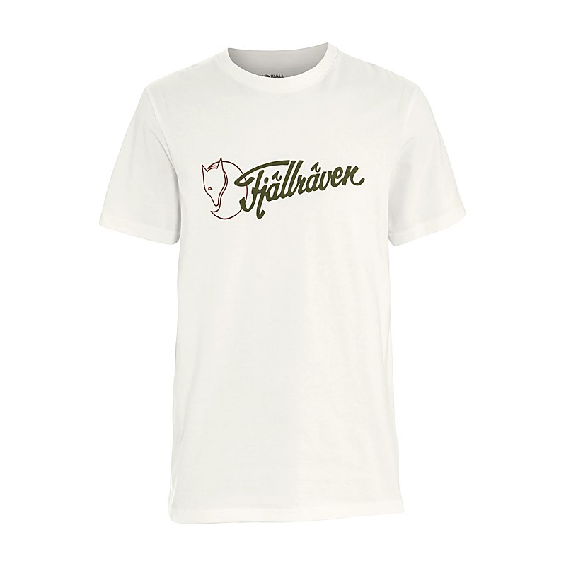 Fjällräven T-Shirt Archive Logo, eggshell, Größe L