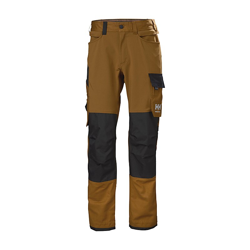 Helly Hansen Arbeitshose Oxford 4X Connect, saddle-black, Größe 62
