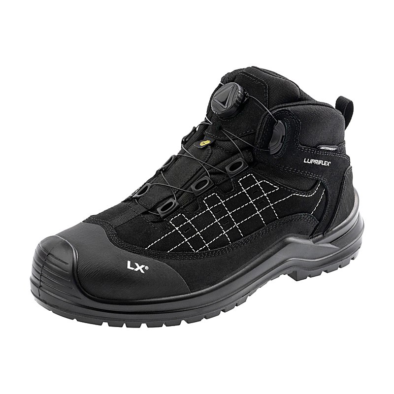 Lupriflex Sicherheitsschuhe Turner Mid, schwarz, Größe 41