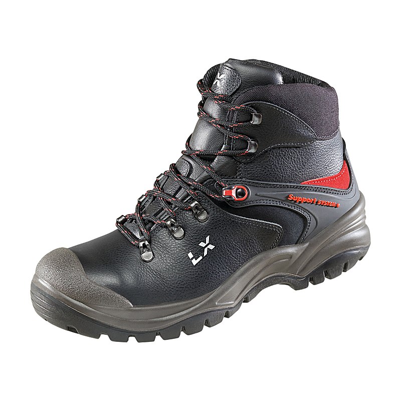 Lupriflex Sicherheitsschuhe Trail Duo Boot, schwarz, Größe 43