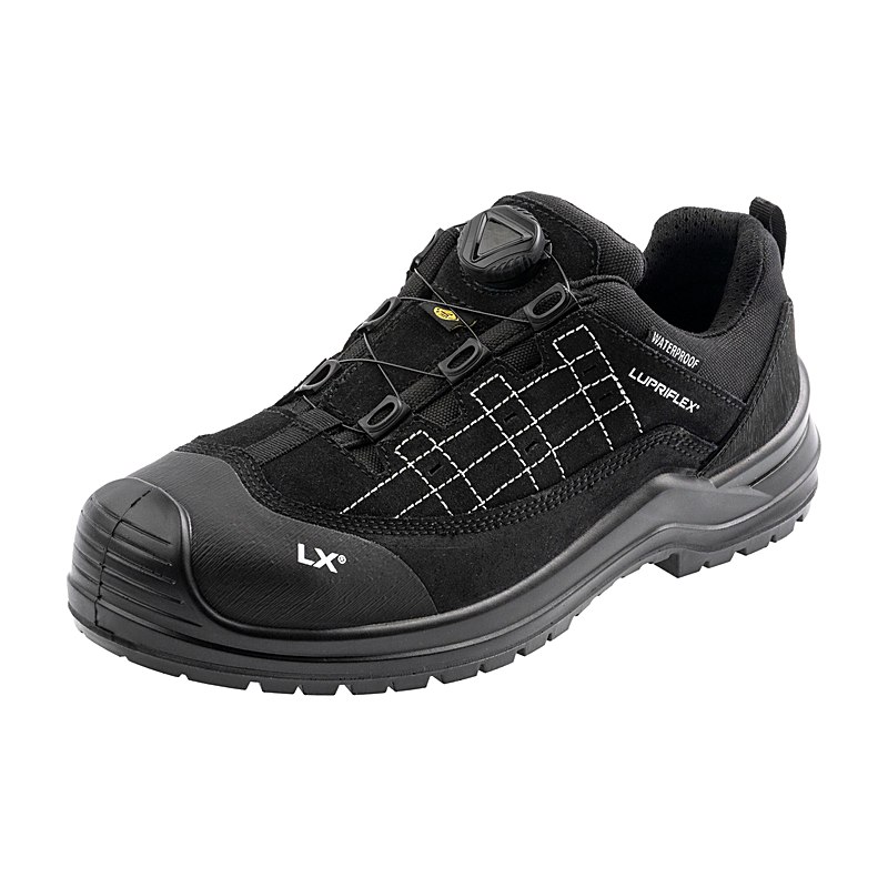 Lupriflex Sicherheitshalbschuhe Turner Low, schwarz, Größe 43