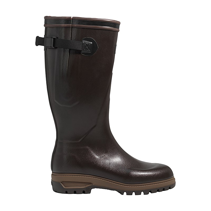 Aigle Gummistiefel Parcours 3.0 Neomesh, braun, Größe 47
