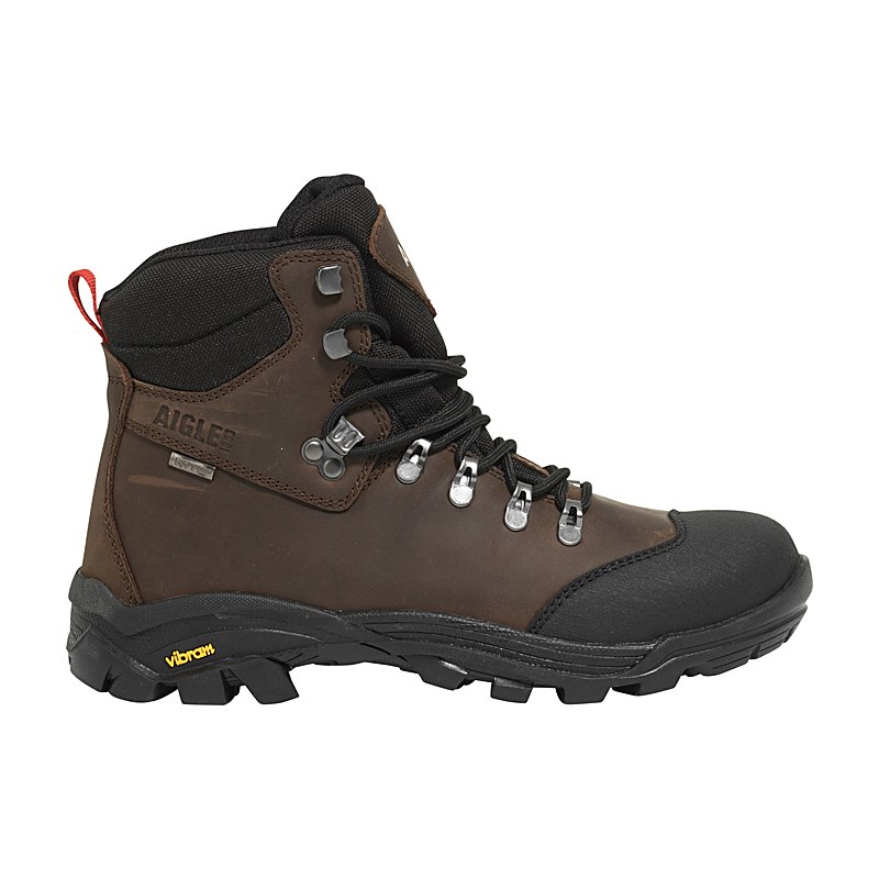 Aigle Jagdschuhe Laforse, dark brown, Größe 43