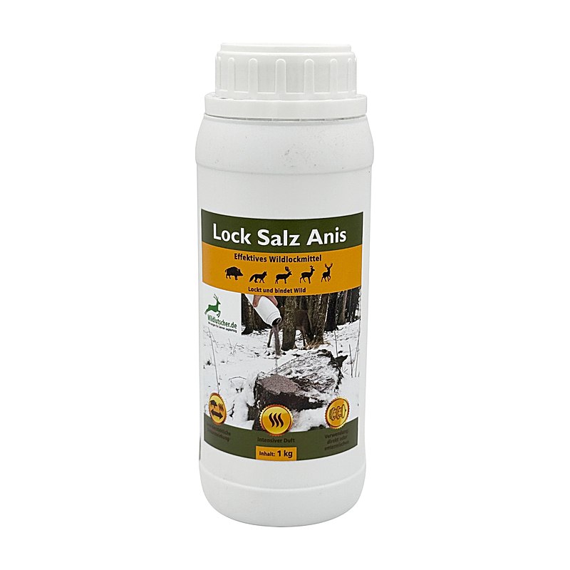Wildlutscher Lockmittel Lock Salz Anis
