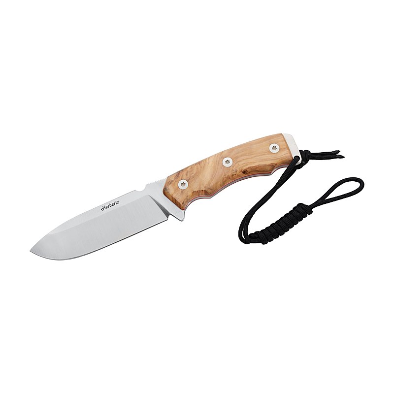 Herbertz Outdoormesser mit Olivenholzgriff