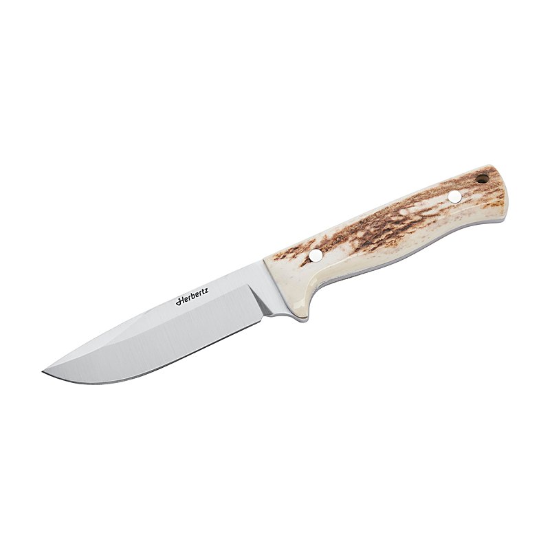 Herbertz Jagdmesser mit Hirschhorngriff
