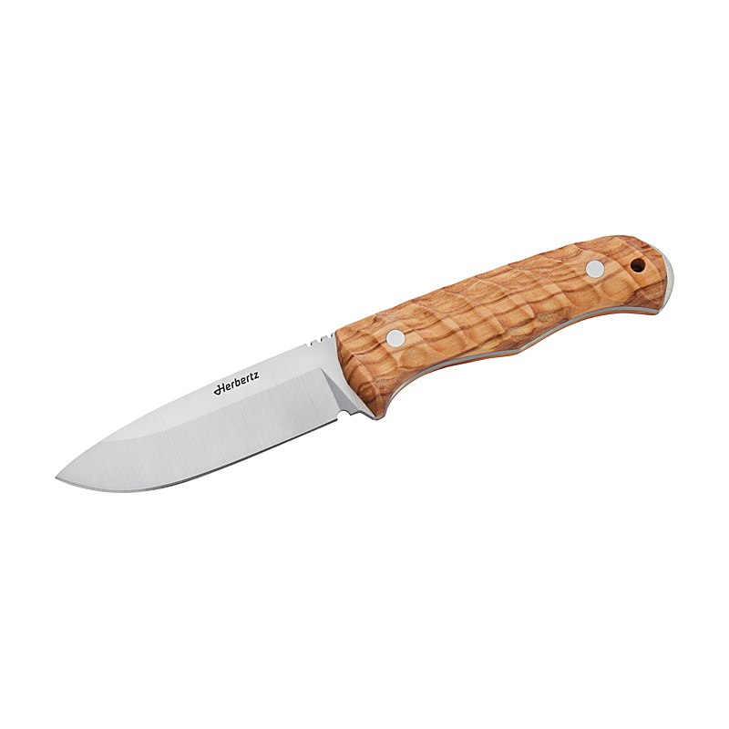 Herbertz Outdoormesser mit Olivenholzgriff
