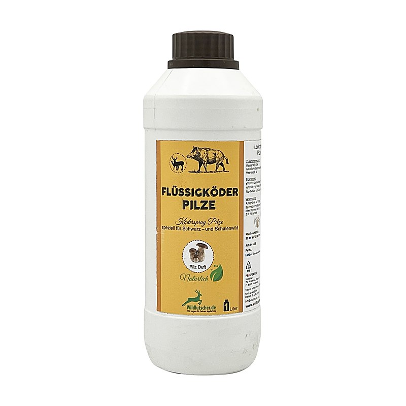 Wildlutscher Flüssigköder Pilz
