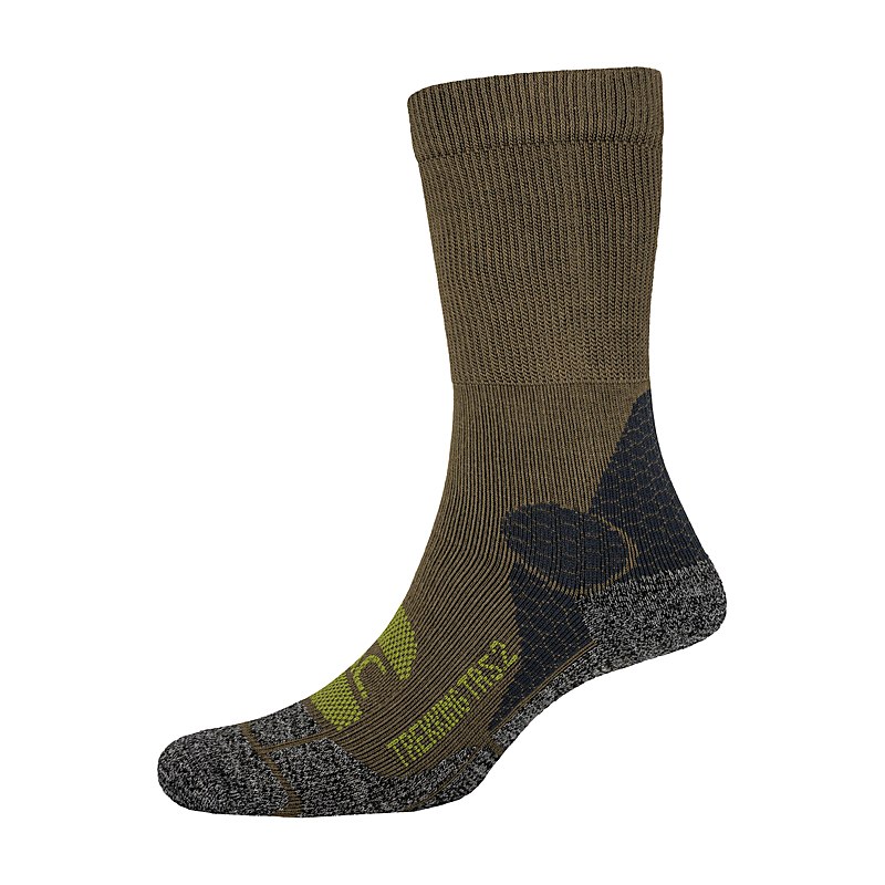 P.A.C. Trekkingsocken Bamboo Cool TR 5.2, olive, Größe 44/47