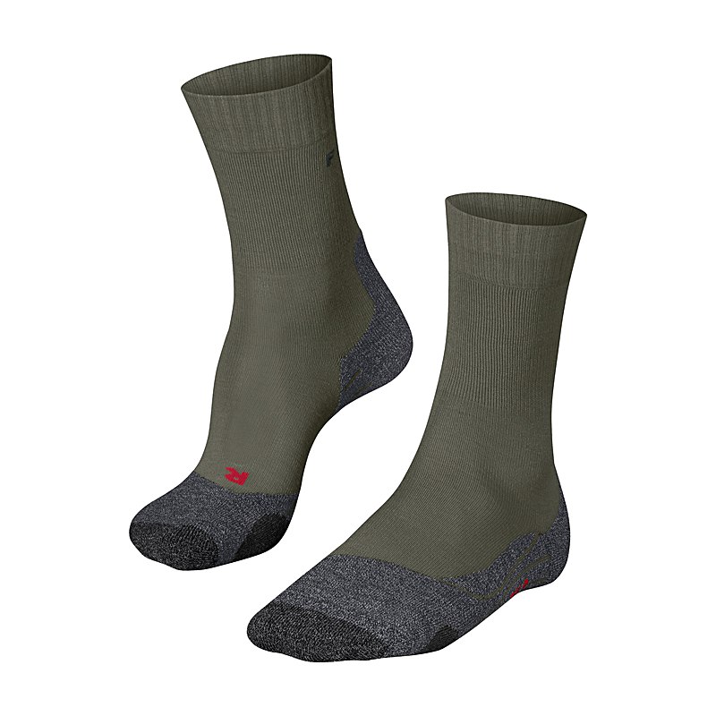 Falke Socken TK2 Explore Women, olive, Größe 41/42