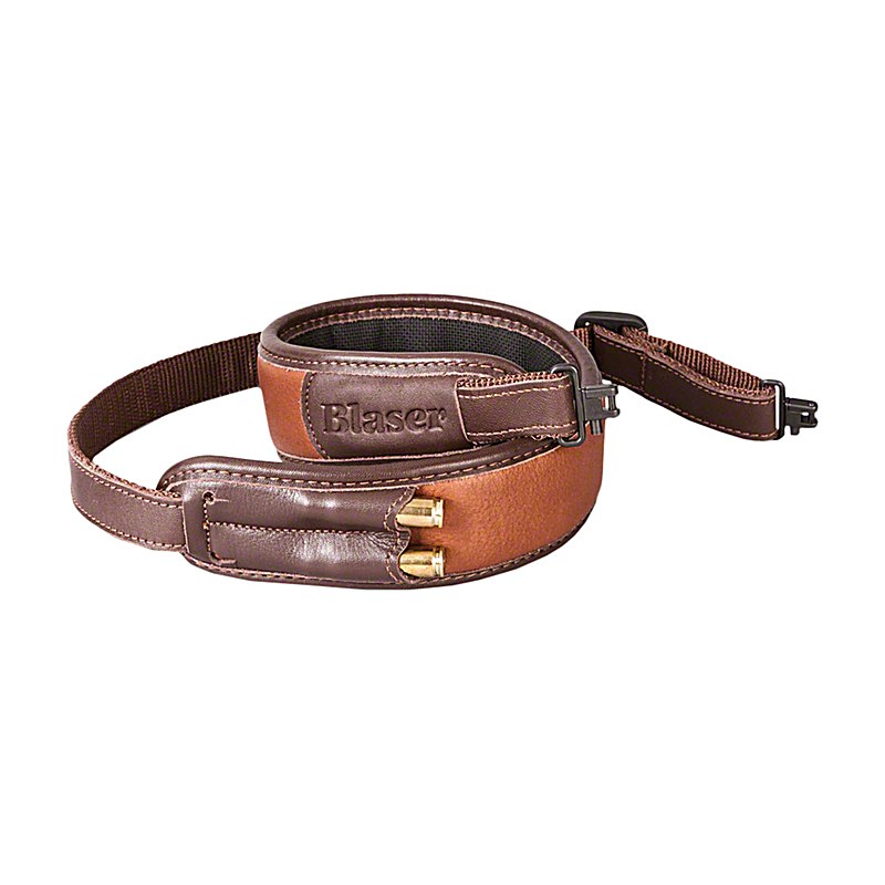 Blaser Gewehrriemen Leder Braun, braun