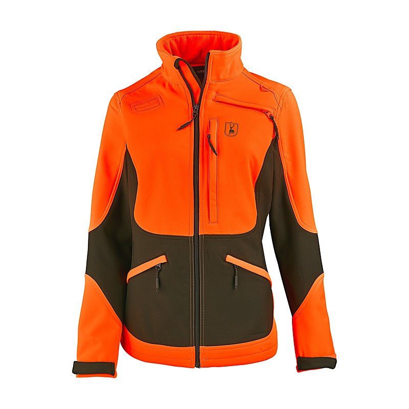 Deerhunter Softshelljacke Lady Rogaland, safety orange, Größe 42