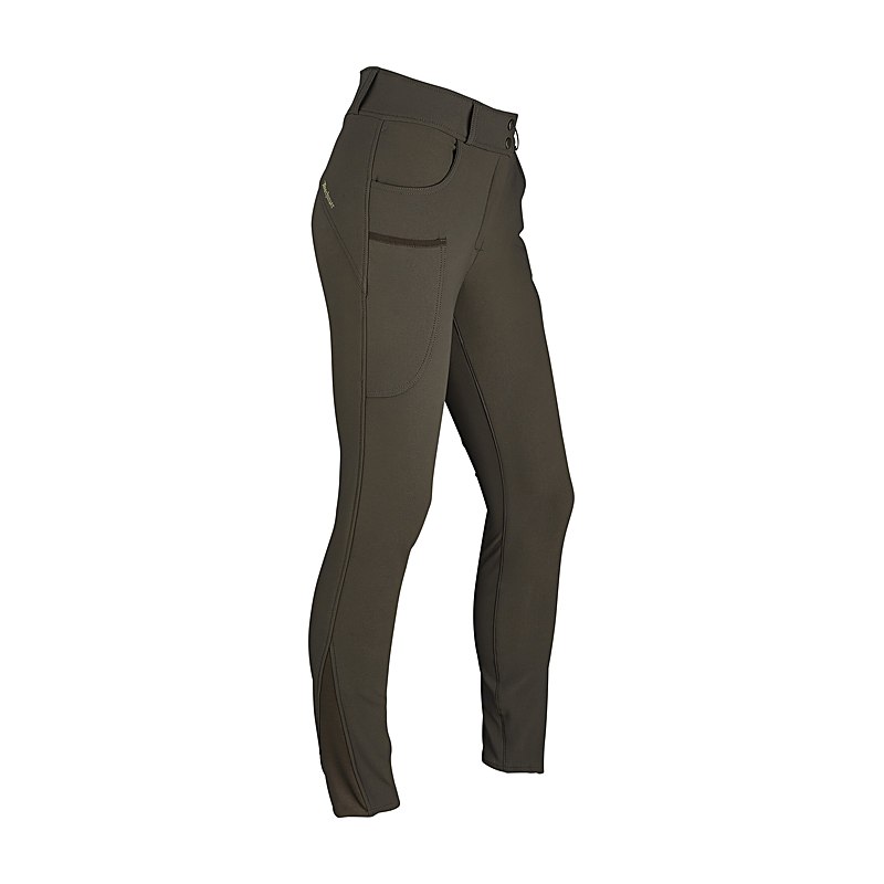Deerhunter Stretchhose Lady Hunting Leggings, palm green, Größe 48