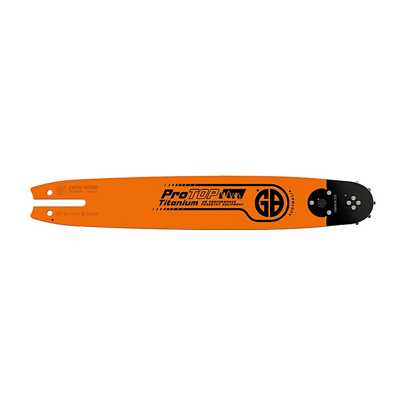 GB Führungsschiene Titanium ProTOP 3/8"LP, 1,3 mm, 35 cm