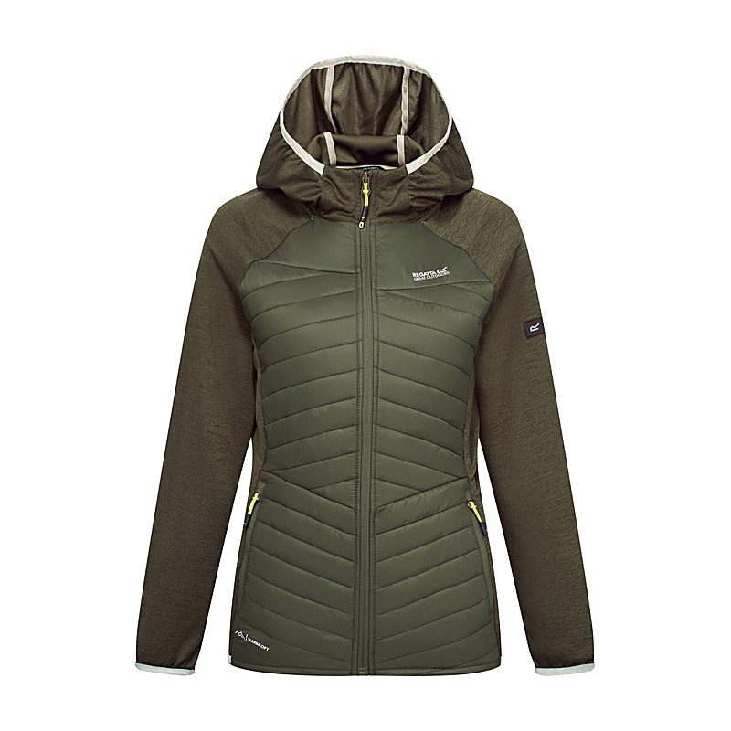 Regatta Hybridjacke Andreson Marl Hybrid, olive night, Größe 42
