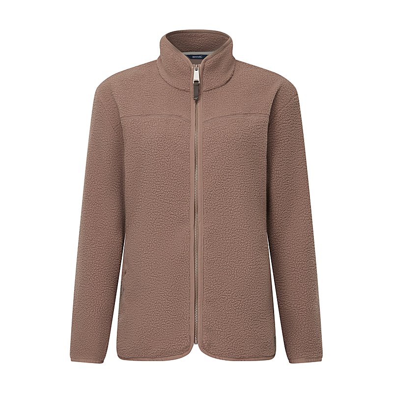 Regatta Fleecejacke Frankie Borg Full Zip, mocha, Größe 44