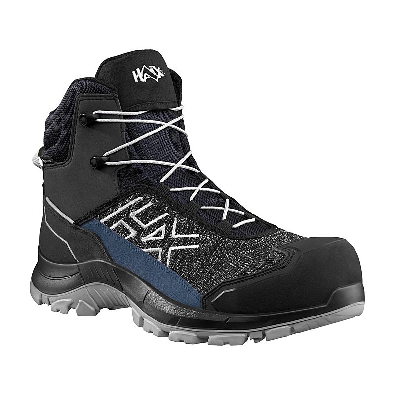 Haix Sicherheitsschuhe Black Eagle Safety 410, blue, Größe 12