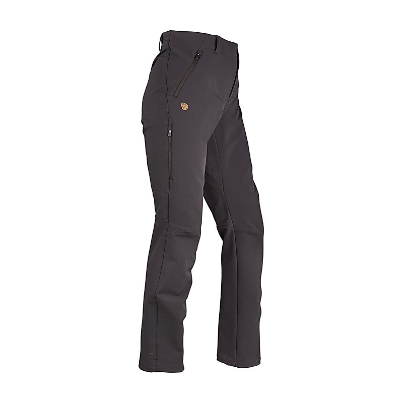 Fjällräven Hose Abisko Winter Stretch, black oak, Größe 46
