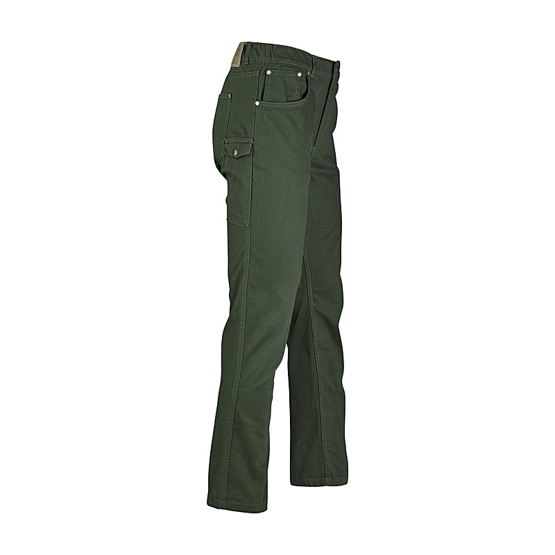 OS-Trachten Jagdjeans mit 6 Taschen, oliv, Größe 58