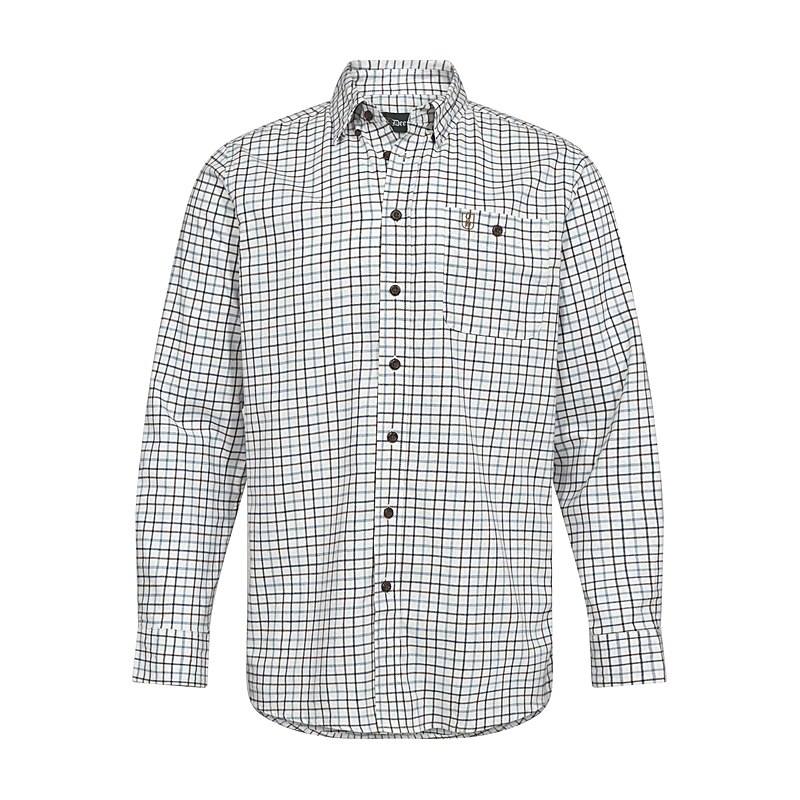 Deerhunter Langarmhemd Gavin, blue check, Größe 45/46