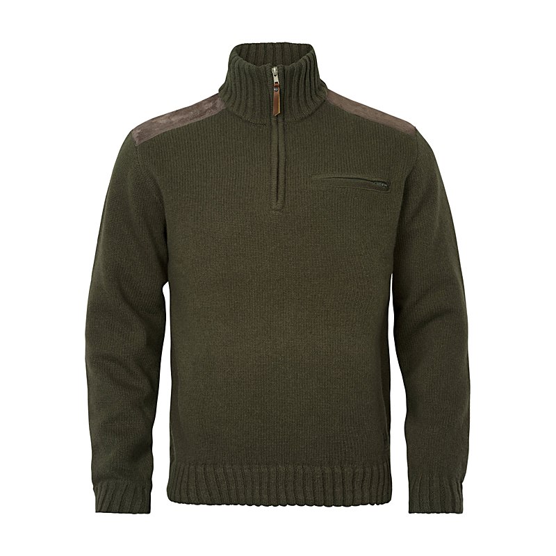 Härkila Strickpullover Annaboda WSP Knit Half-Zip, willow green, Größe XL