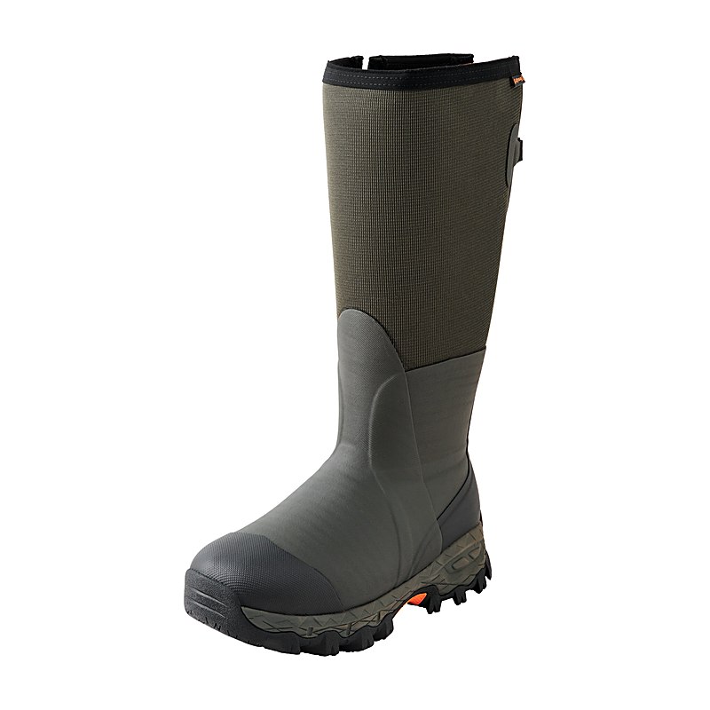 Gateway1 Winter-Gummistiefel Woodbeater 18'' 7 mm side-zip 600 g, dark green, Größe 50